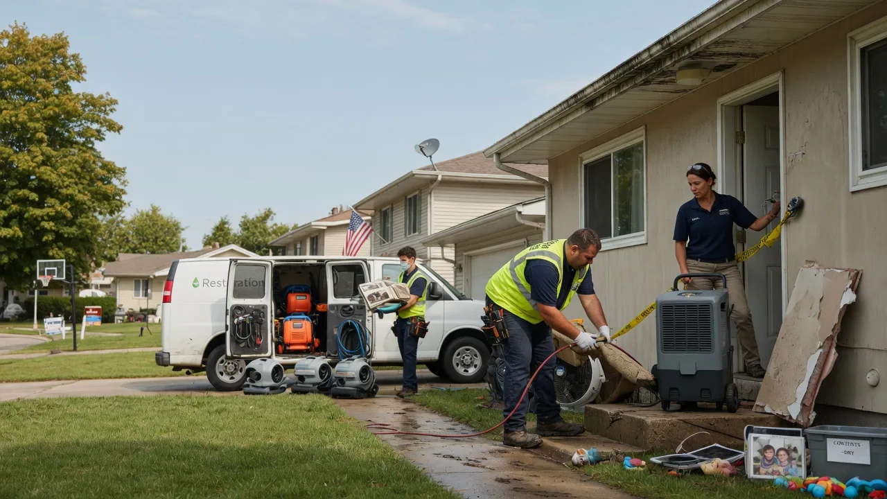 Water Damage Restoration in Sylvania, OH near me
